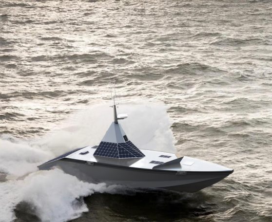 Drone de surface SIR 850 Plywood époxy