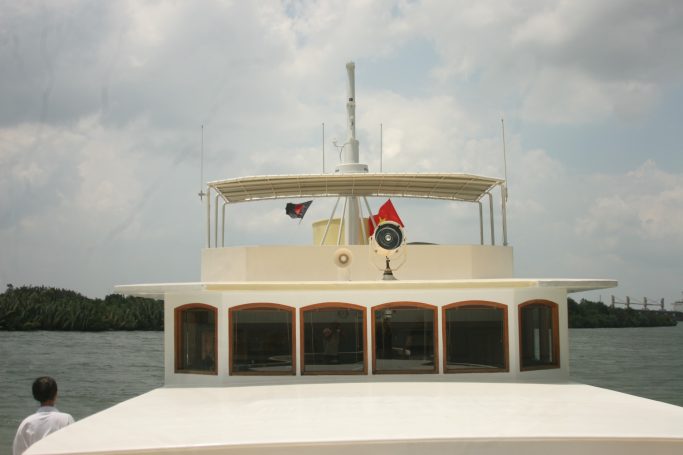 Yacht Belami , coque acier superstructure en composite sandwich Mousse Airex Epoxy 2014